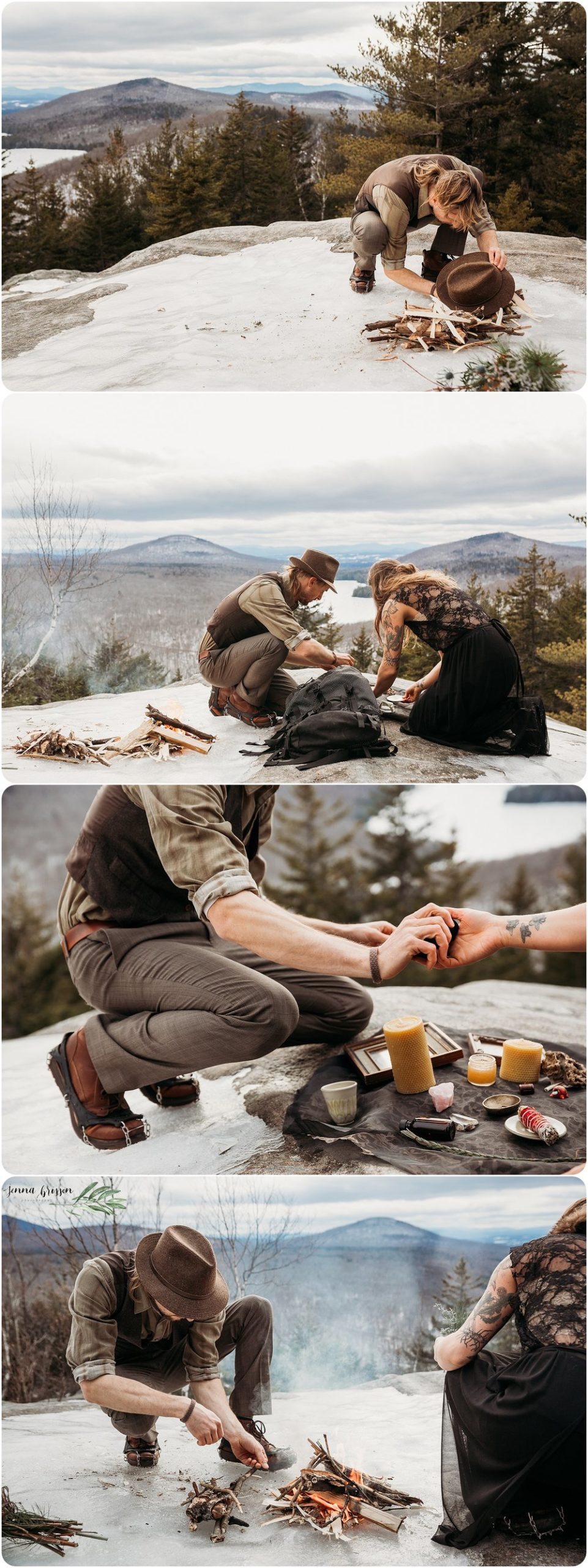 Adventure Wedding Photographer - Vermont Destination Wedding