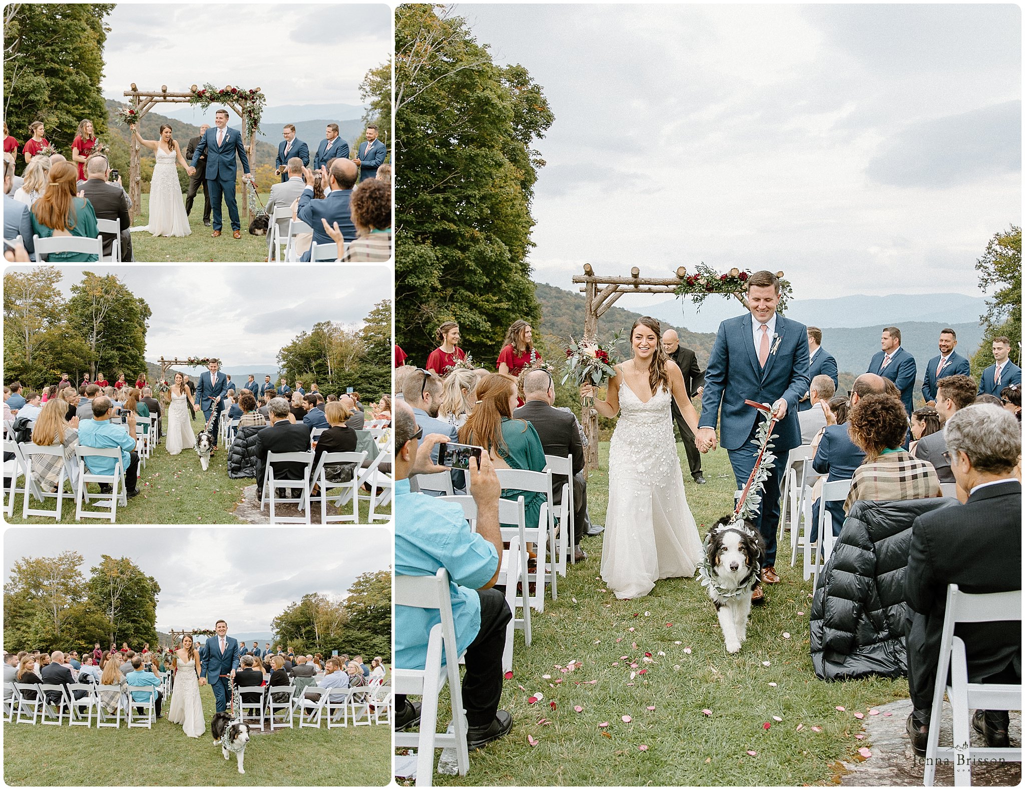 A Sweet September Sugarbush Wedding // H+J » Jenna Brisson Photography