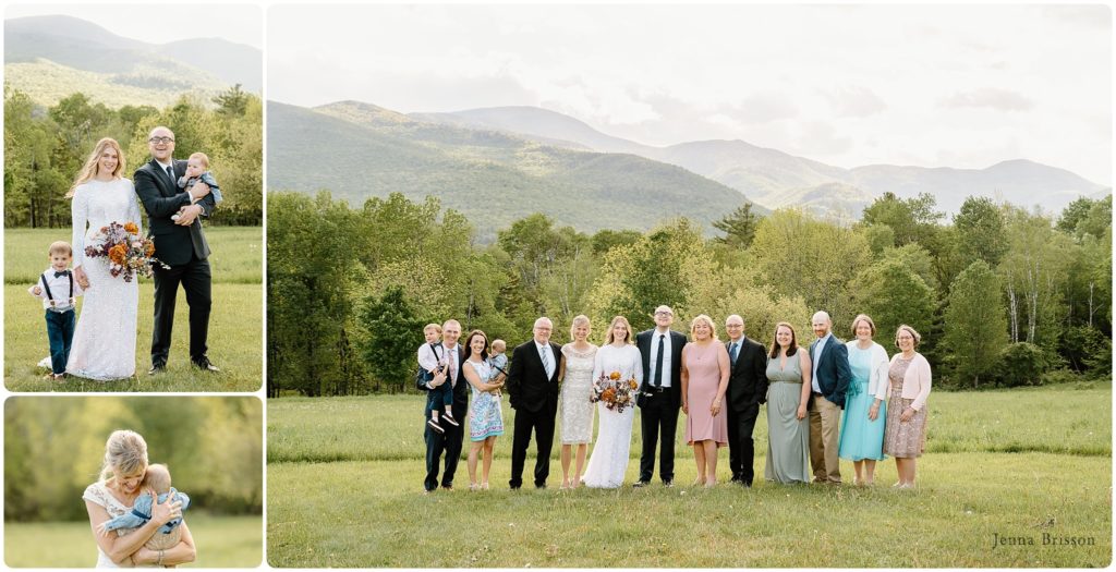 Trapp Family Lodge Wedding Family Portraits