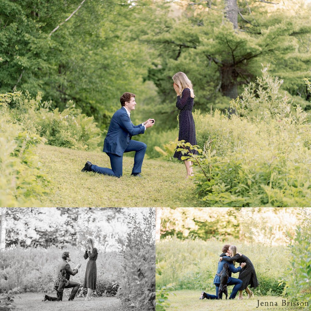 Twin Farms Wedding Proposal Photography - Julie And Tyler
