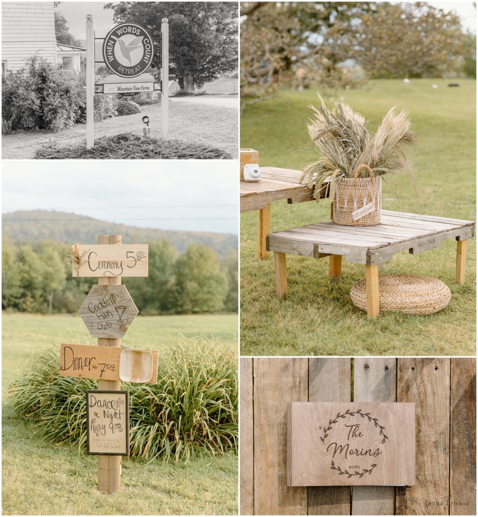 Farmhouse Wedding Details