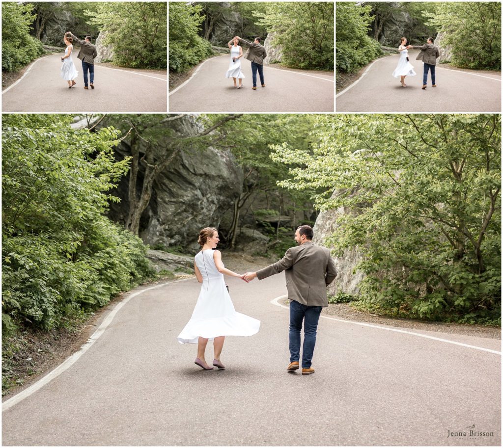 Smugglers Notch Engagement Session 8