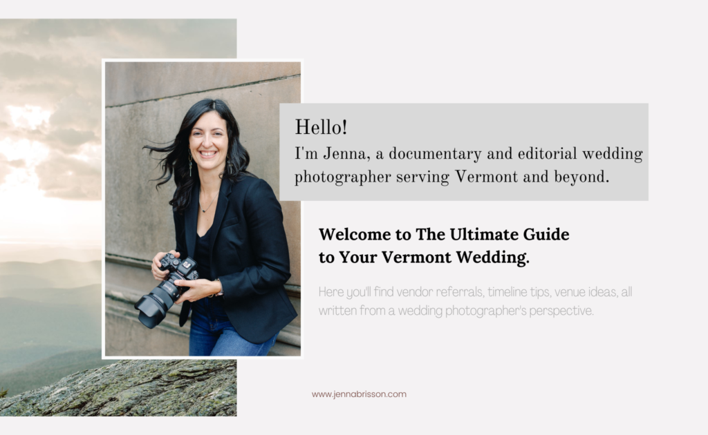 Ultimate Guide To Your Vermont Wedding Image